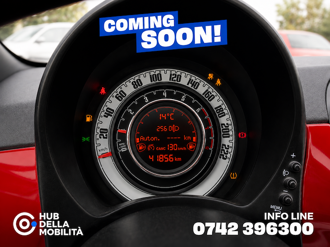 FIAT 500 1.0 Hybrid Red